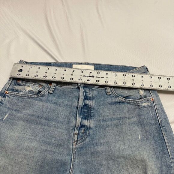 Mother The Scrapper Ankle Wicked Wild Calling Denim Jeans Size 29 - Picture 2 of 11